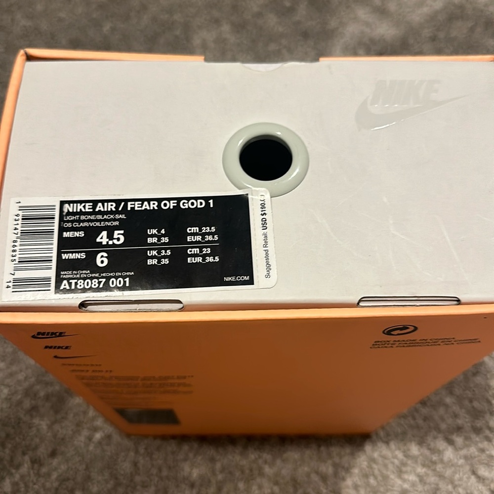 Nike FOG Raid Light Bone